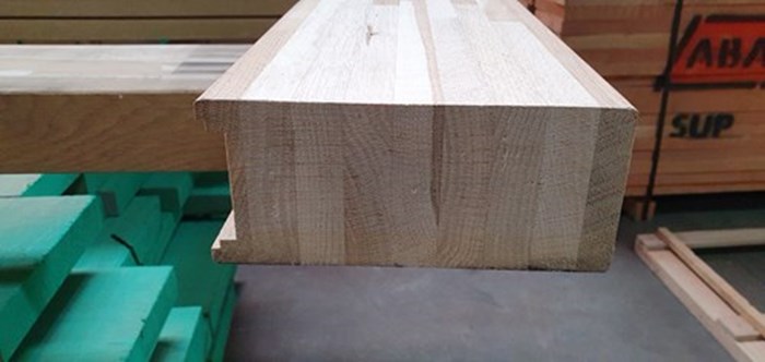 Lot 110 | Eiken kkk (gevingerlast gelamineerd) 80x185